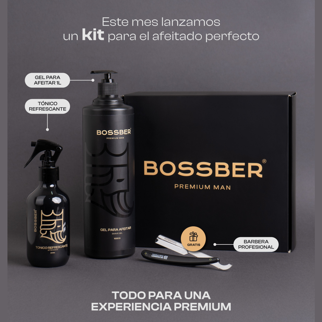 KIT DE AFEITADO BOSSBER